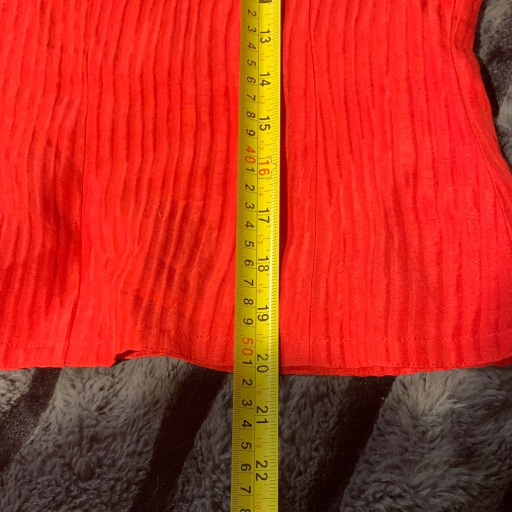 #444 NWOT Red “Jones New York”Textured Blazer - Picture 11 of 13